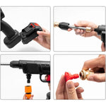 Hidrolavadora Inalámbrica +2 Baterías de Litio Recargables