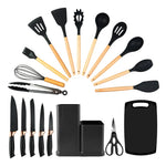 SET DE UTENSILIOS DE COCINA COMPLETO Y ELEGANTE 19 PIEZAS 🥳